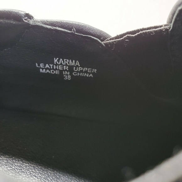 Ash Karma Leather Slip-on Shoes Sneakers Platforms - Picture 10 of 11